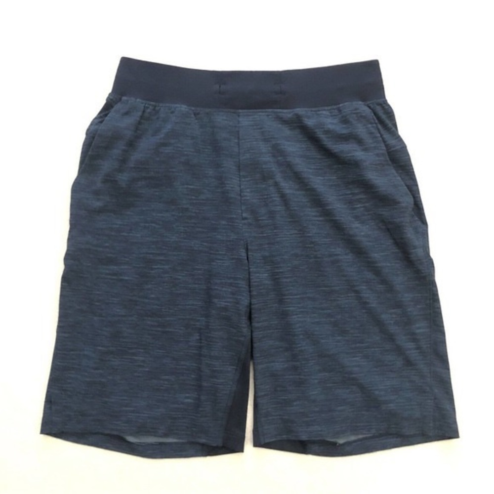 Lululemon T.H.E. Short *9" Updated
Heather Allover Iron Blue True Navy SMALL